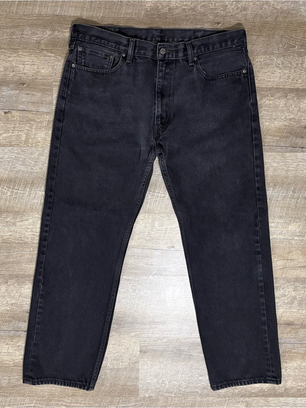 Levi's 505 Black Denim Jeans Men's 38X30 Y2K 2005